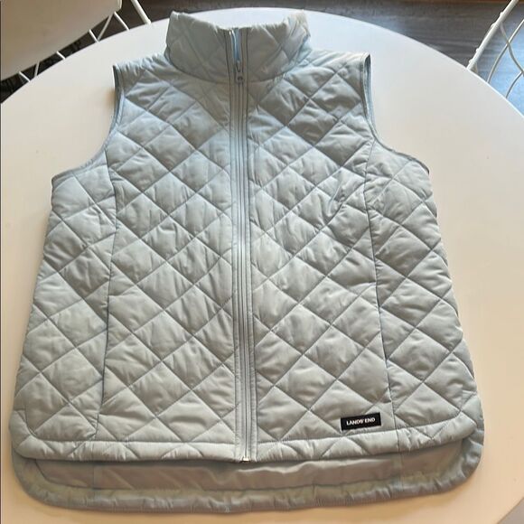 Lands' End Women's FeatherFree Insulated Vest, Lightweight,Size Small, NWT - Picture 3 of 14